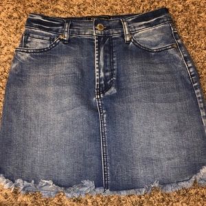 Denim skirt